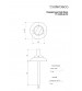 Blocator Code Deco TT-1403-6/75-CR nickel mat